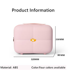 MGB Praktischer & Langlebiger <span class=keywords><strong>12</strong></span>-Zoll PC Handgepäck-Koffer Leichter ABS & Aluminium Spinner-Trolley für Kurzreisen Bordgepäck - Product Image 1