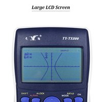 Calculatrice programmable OEM TY-TX800 multifonction pour étudiants et professionnels, grand écran à points, calculatrice graphique