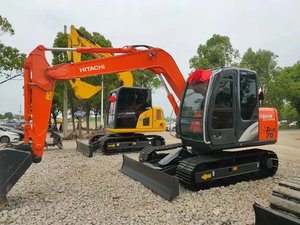 Excavadora Hidráulica Usada de Buen Rendimiento HITACHI Zx70 en Buenas Condiciones, Excavadora de Segunda Mano Hitachi 70 en Venta - Product Image 4