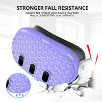 7 pièces ensemble Console contrôleur nez Pad housse de protection pour Meta / Oculus Quest 3 accessoires VR coque en silicone