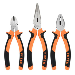 Lot de 3 pinces à bec effilé miniatures dentelées de 3,5 pouces, anti-rouille, pour la découpe, la fabrication de bijoux DIY, qualité industrielle, en acier au chrome-vanadium - Product Image 6