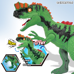 A batteria mobile realistico simulato dinosauri modello in movimento e camminare giocattoli <span class=keywords><strong>Jurassic</strong></span> con luce e suono per i ragazzi - Product Image 4