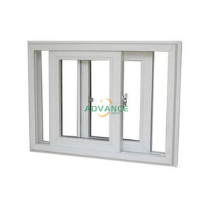 Finestre e Porte in PVC con Doppio Vetro Antiuragano per Sicurezza Domestica Avanzata, Telaio in Plastica UPVC con Vetro Scorrevole - Product Image 1