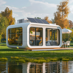 Cabaña Modular Prefabricada Mini Móvil Tipo Cápsula Moderna Insonorizada de Nuevo Estilo 2025 con Certificación CE - Product Image 3