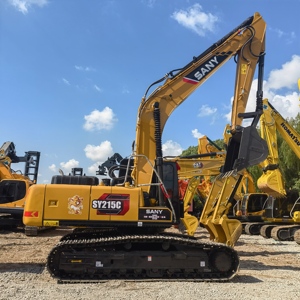 Excavadora Usada SANY215C con Brazo y Pluma Reforzados, Operación Estable, Motor de Inyección Directa - Product Image 1