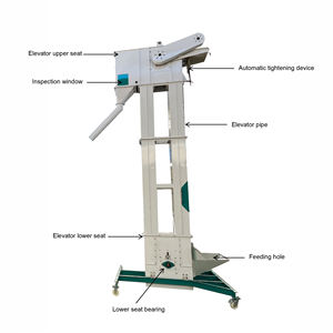 10T China Kleine Graan Emmer Lift Z Type Koffiebonen Emmer Transportband Voor Verkoopprijs Klein - Product Image 1