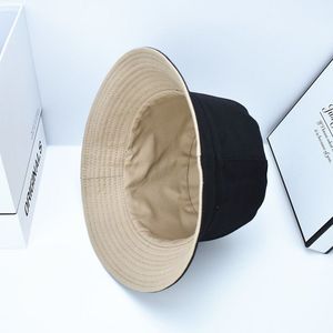 Sombrero de Pescador Unisex de Algodón Reversible, Color Sólido, Informal, para Primavera y Verano, para Adultos, Naranja y Negro - Product Image 5