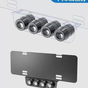 Kit de Actualización de Iluminación de Matrícula Delantera Completo, Universal, con Lentes Bi-LED y Soportes de Montaje para Marco de Matrícula - Product Image 2