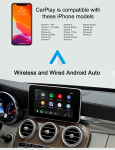 Không dây Apple Carplay & Android tự động giải mã gương liên kết hộp ngt5.0 Hệ thống tương thích Mercedes GLC 2015 2019 Radar Detector - Product Image 5