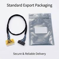 Konektor Seal LED Bar 48 Pin 60 Pin Koaksial EDP LVDS untuk Excavator ATV Sepeda Motor Skuter, Custom OEM ODM, IP65 Wiring Harness