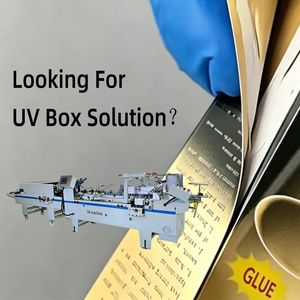 3A-580 Small Automatic <b>Folder</b> Gluer Cold Glue Machine for Boxes Electric Box Folding Paper Processing - Product Image 2