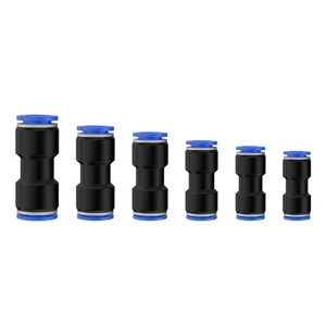 Conectores de Manguera de PU Azul de Alta Presión, Duraderos, Acoples de Poliuretano para Mangueras Industriales - Product Image 4