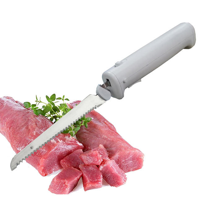 Cordless Rechargeable Li Battery Electric Knife Electric Knife for Meat Cutting Electric Kitchen Knife