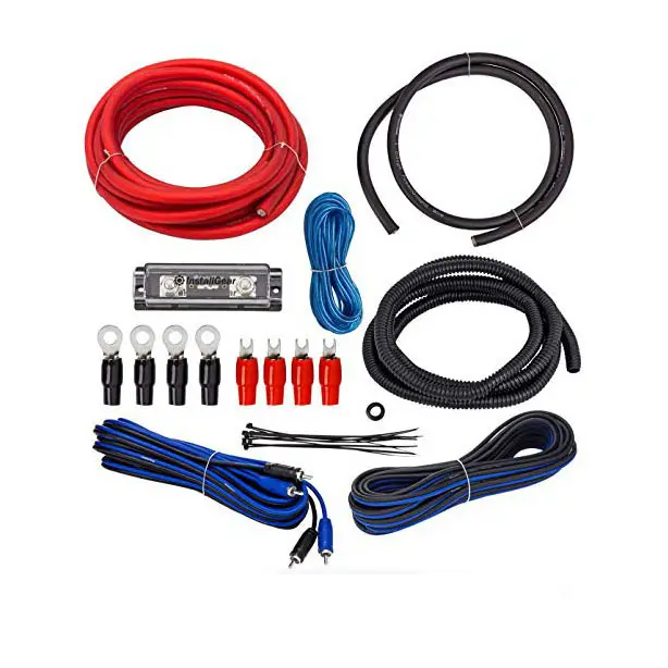 Amplifier Installation Wiring Kit 0ga Power Cable AMP Wire Kit for Car Audio System