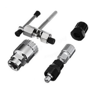 Outil multifonction Jubao pour réparation automobile et vélo, clé en acier au carbone pour pédalier, roue libre et démontage de chaîne de vélo de route - Product Image 1