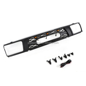 Gobison Auto Tuning Accessories Parts Grille de pare-chocs avant avec lumières LED pour <span class=keywords><strong>Toyota</strong></span> 4runner 1992-1995 Grille - Product Image 4