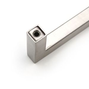 ドアプルハンドル家具キッチンハンドルスクエアステンレス中空起毛ドローキャビネットドア - Product Image 6