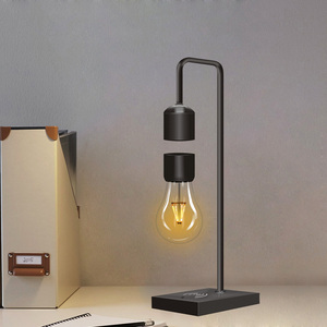 Bedroom Decoration Led Magnetic Levitating Floating Wireless LED Light Bulb with Wireless Charger Table <strong>Lamp</strong> - Product Image 5