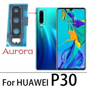 Copertura dell'obiettivo in vetro della fotocamera posteriore del telefono cellulare con parte di ricambio del supporto del telaio per <span class=keywords><strong>Huawei</strong></span> <span class=keywords><strong>P30</strong></span> / <span class=keywords><strong>P30</strong></span> Pro / <span class=keywords><strong>P30</strong></span> <span class=keywords><strong>Lite</strong></span> - Product Image 4
