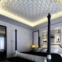 Nouvelle annonce Salon Ménage Mur Revêtement Matériaux 3D Fleur PVC Revêtement Panneau