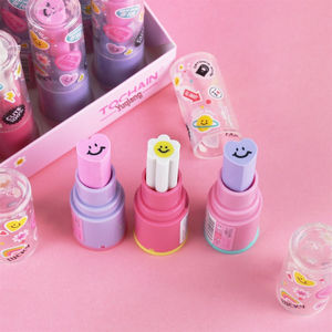 ممحاة إبداعية على شكل أحمر شفاه ومبراة أقلام 2 في 1 متعددة الوظائف للطلاب، أدوات مكتبية إبداعية بالجملة - Product Image 3