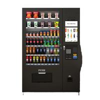 Distributeur automatique de boissons et de collations Brenu Bulk Commercial avec code QR, écran tactile, gestion cloud et SDK