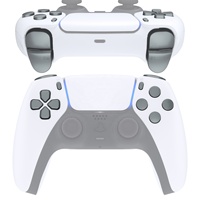 Métal Peinture Gris Direction Dpad Et Visage Action Joystick Personnalisé Ensemble Complet Bouton Pour PS5 Bdm010 Bdm020