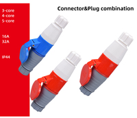 IP44 prise de courant industrielle accessoires électriques 16A 32A mâle femelle laiton 3Pin avec les normes UK & CN