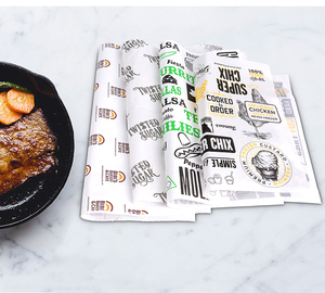 Prezzo basso Sandwich Party Burger cibo cotto carta da imballaggio a prova di olio notizie carta velina per alimenti in stile carta con Logo personalizzato - Product Image 1