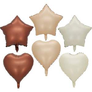 Caramel Giant 0-9 Número Carta Crema Blanco Helio Foil Globos Brown <span class=keywords><strong>Boom</strong></span> Star De Globo Feliz Cumpleaños Fiesta Decoración 32 pulgadas - Product Image 4