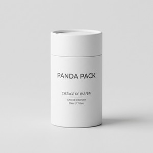 Custom Sleek Minimalist Round Paper Tube Cylinder <b>Box</b> for Niche Perfume Fragrance <b>Bottle</b> Custom Logo Modern Design Wholesale - Product Image 2