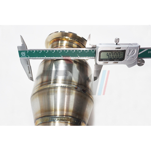 TM Performance 200CC S55 M2 F87 COMPETITION 3.0T 2018+ Catted Downpipe - Product Image 5