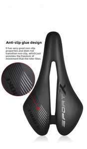 Coussin de siège de <span class=keywords><strong>selle</strong></span> en <span class=keywords><strong>PVC</strong></span> mousse à mémoire de forme matériau de vélo de route de montagne souple - Product Image 2