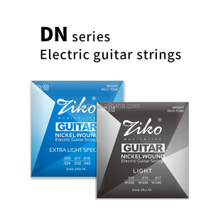 Cordes de guitare métallisées polies - Ensembles de 6 cordes pour guitares électriques et acoustiques - Emballage modèle DP/DN - Vente en gros - Product Image 2