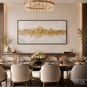 HOLA Luxury Abstract Silk <b>Painting</b> Wall Art Home Decor Handmade Silk Fabric Textured Design Vietnam Manufacturer OEM ODM - Product Image 3