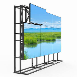 Đã làm 4k 46 "55 inch 3.5mm 2x2 3x3 UHD liền mạch nối màn hình TV <span class=keywords><strong>LCD</strong></span> video tường màn hình với phía trước khung bảo trì - Product Image 1