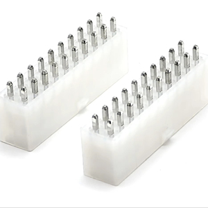 Conector de cabezal de 4,2mm de paso de 5557 pines DIP recto sólido 2*10P - Product Image 1