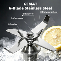 Professionele blender voor fruitmixen in de keuken, met ingebouwde tamper, opbergruimte, multifunctioneel, elektrische smoothieblender/mixer
