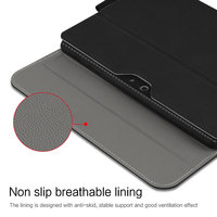 Étui en cuir PU souple pour tablette avec support pour stylet, protection arrière pour Microsoft Surface Pro 12 2025, antichoc, OEM ODM, vente en gros OEM/ODM/marque privée
