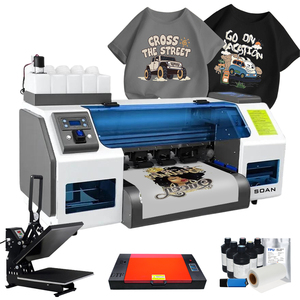 เครื่องพิมพ์ DTF Transfer Printer สำหรับพิมพ์ผ้าทุกชนิด เครื่องพิมพ์เสื้อผ้า หัวพิมพ์คู่ XP600 ขนาด 33 ซม. - Product Image 1