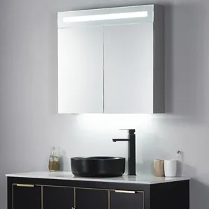 Armário de banheiro, moderno, montagem na parede, led, espelho, armário, venda imperdível