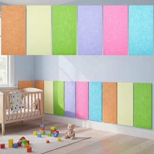 Pannelli <span class=keywords><strong>in</strong></span> <span class=keywords><strong>Feltro</strong></span> PET Rettangolari per Pareti, Antiurto, Autoadesivi, per Camere dei Bambini, Testiere Imbottite per Sale Giochi e Asili Nido - Product Image 1