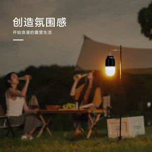 Linterna Portátil para Camping, Recargable, LED, Luz para Tienda de Campaña, Lámpara para Puesto de Mercado Nocturno - Product Image 2