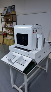 High Speed One Pass Digital Printing Machine Single Pass Printer for Paper Bag, Pizza Box Corrugated Paper Paper Cup Fan Blanks - Product Image 3