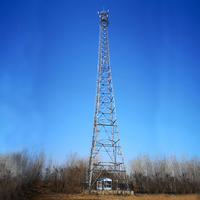 Torre de Telecomunicaciones Multifuncional de Acero para Energía Solar, TV Satelital, Microondas, Antena Inalámbrica, Señal de Internet, Radio CB