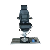 Nouveaux sièges de conducteur pour camions et bus avec revêtement en cuir personnalisé, suspension pneumatique et massage, structure en acier