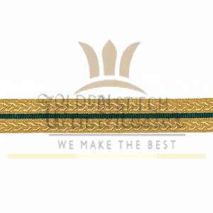 OEM tresses de manches françaises rang tresse mode lingot dentelle pour manchette épaulettes Chevrons épaulettes accessoire - Product Image 1