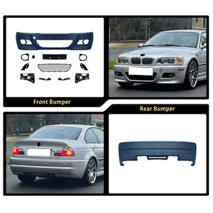 Parti Auto per BMW E46 Stile M3, Kit Paraurti Anteriore e Posteriore per <span class=keywords><strong>Berlina</strong></span> 4 Porte 1998-2004, Kit Completo per Carrozzeria - Product Image 4