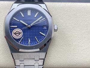 Reloj Mecánico de Lujo, Super Calidad, Resistente al Agua, 41mm, Fábrica APS, Movimiento 4302, 15510, Zafiro Resistente al Agua, Audemars, Negro - Product Image 3