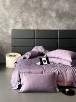 100% TENCEL Lyocell Jacquard parure de lit couverture